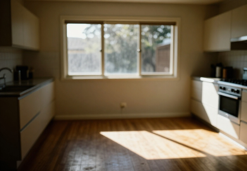 Clean kitchen benches after ant treatment in Greenwich