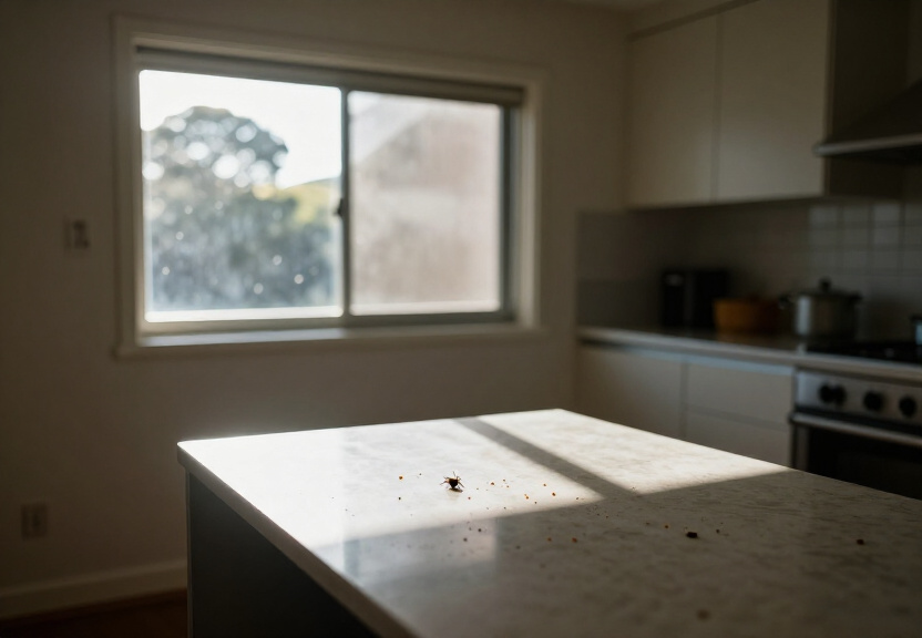 Ants swarming around outdoor storage in Greenwich